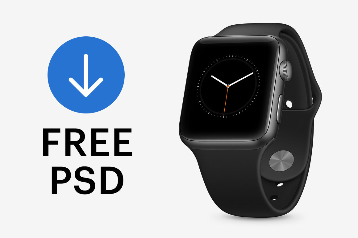 Free Apple Watch Mockup