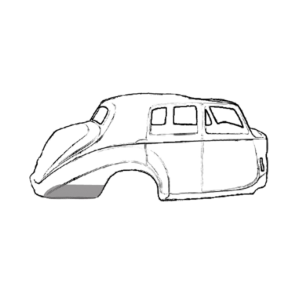Lower Wing Repair Right Hand R Type - R6-05LWRXRH-X | IntroCar USA
