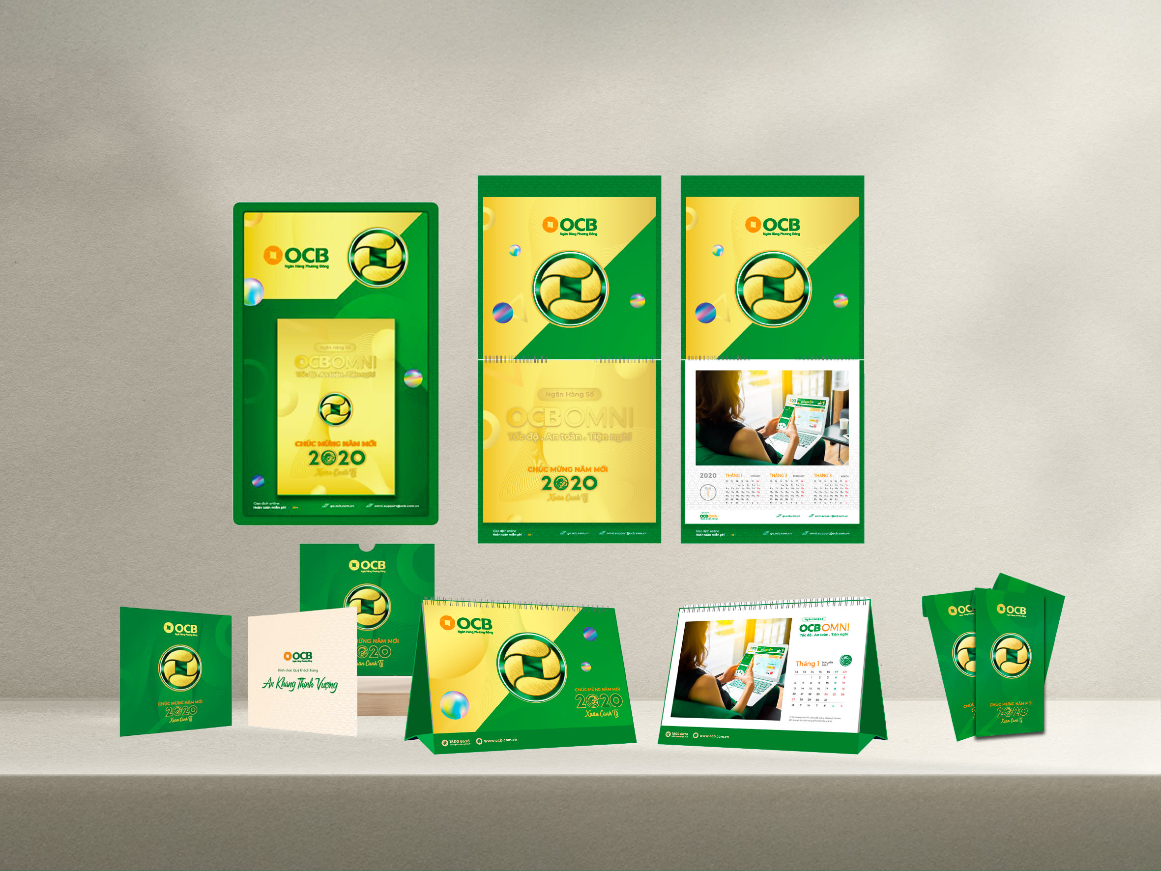 OCB’s 2020 calendar