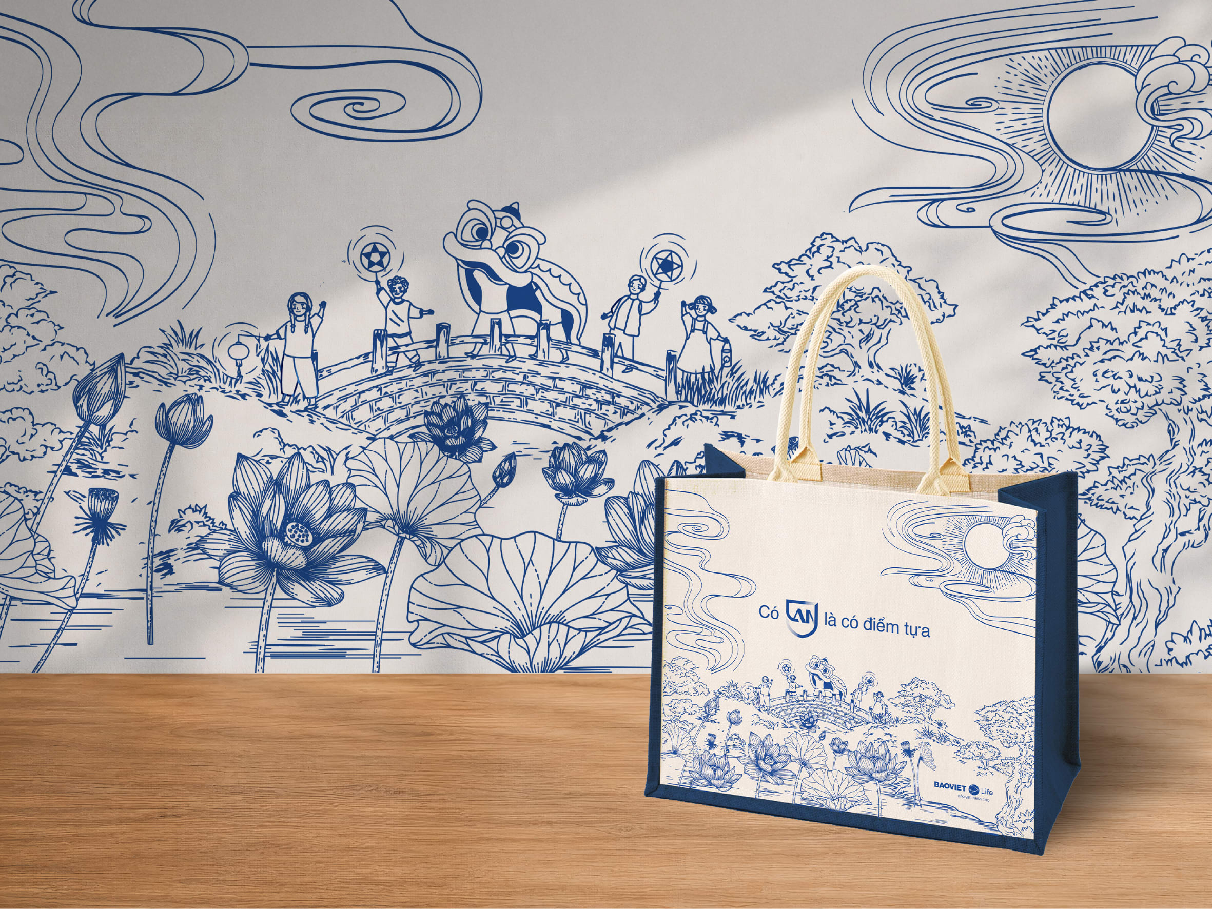 BaoViet Life Tote Bag  - Mid-Autumn Festival Gift