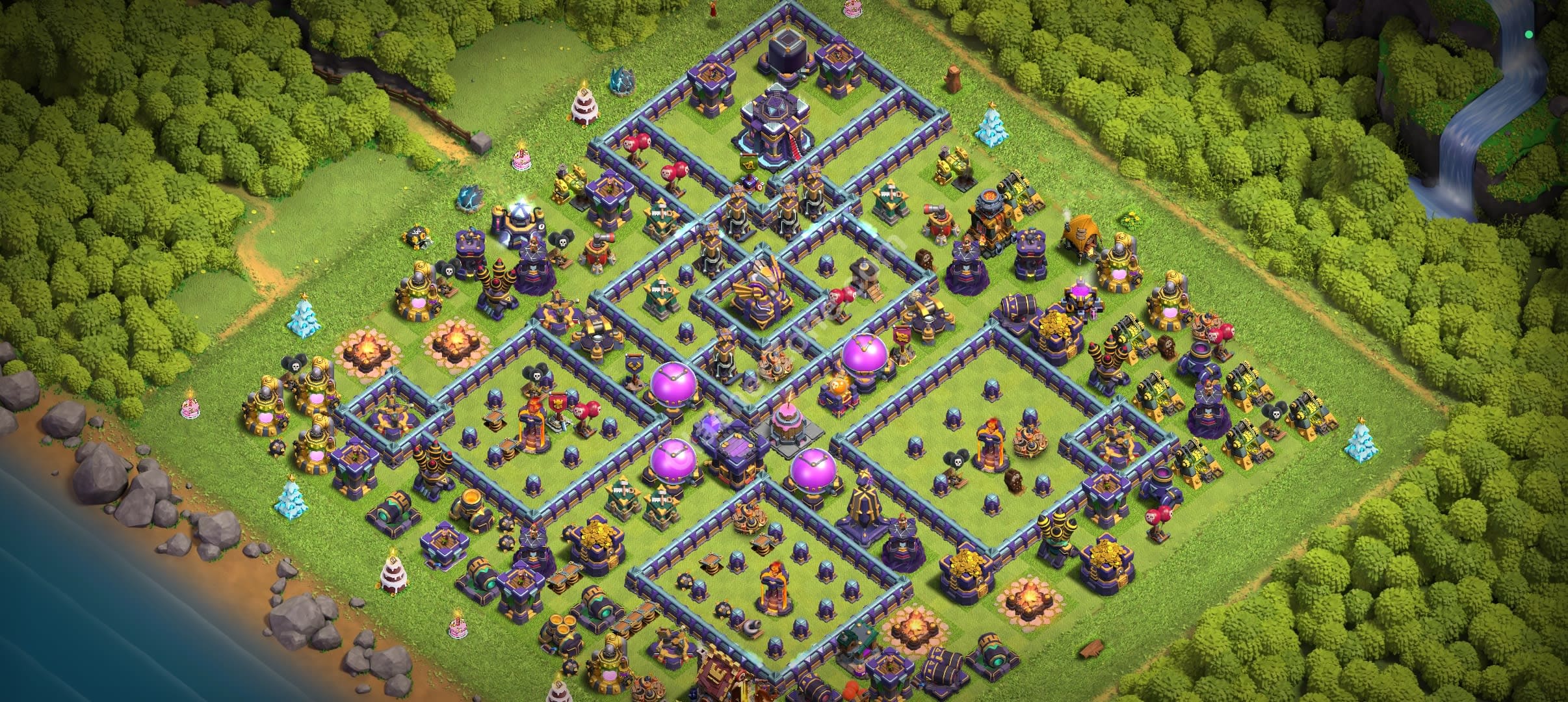 TH15 War base layout - War