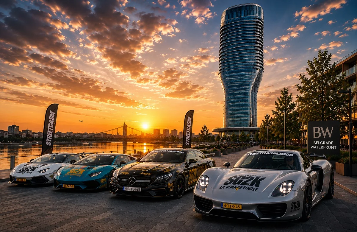 StreetGasm2000 La Grande Finale: 60 superautomobila stižu u Beograd!