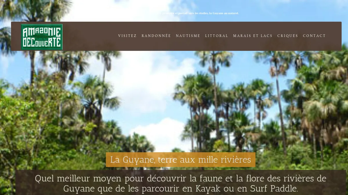 Amazonie Découverte