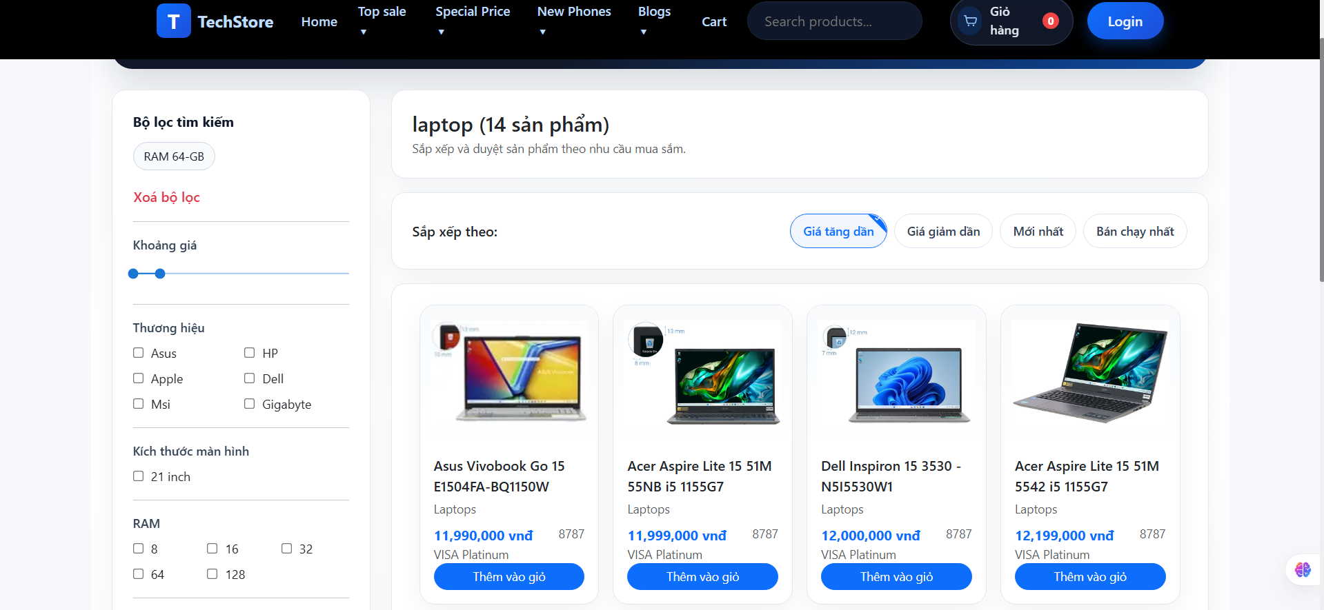 UI Showcase 4