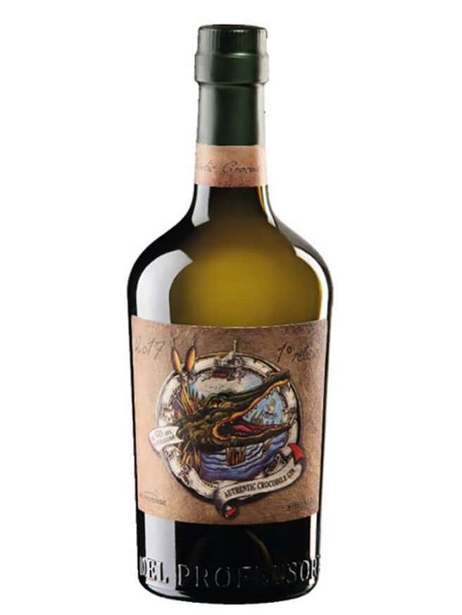 Gin Del Professore Authentic Crocodile