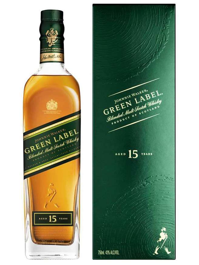 Johnnie Walker Green Label 15 Anos