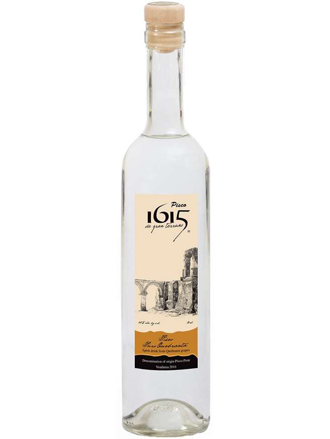 Pisco 1615 Quebranta Peru