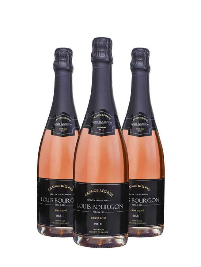 Louis Bourgon Grande Réserve Brut Cuvée Rosé