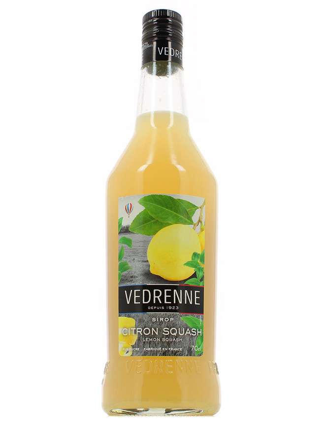 Vedrenne Sirop Citron Squash
