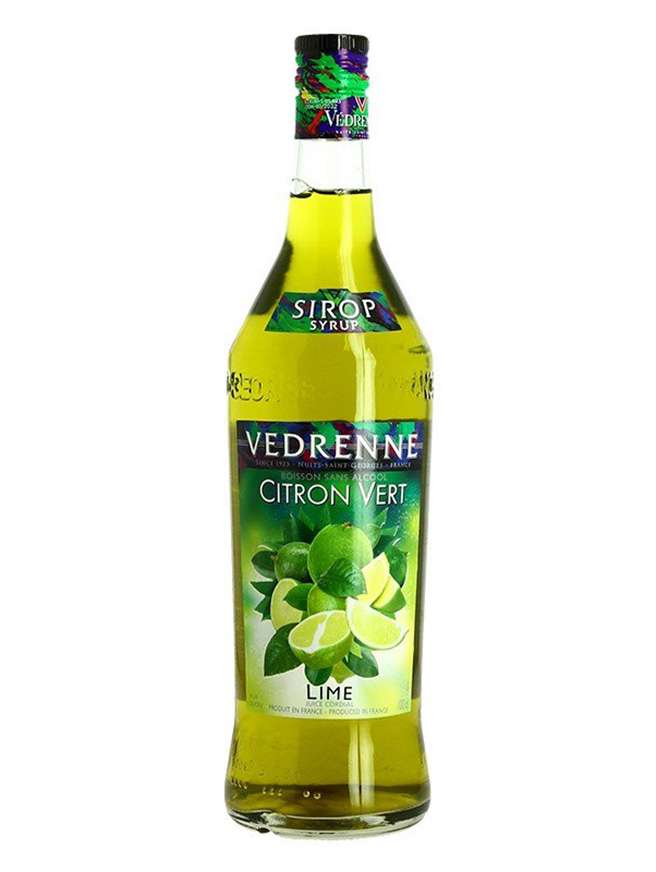 Vedrenne Sirop Lime Citron Vert