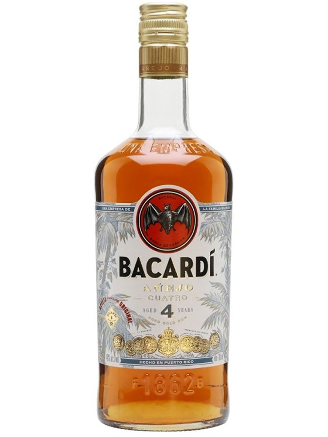 Bacardi Cuatro 4 Anejo