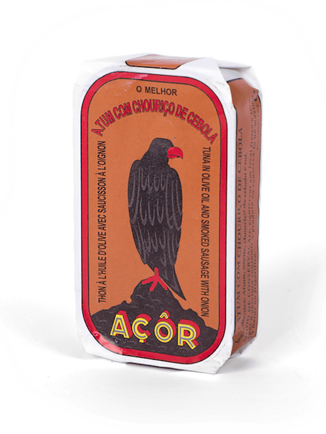Açôr Atum com Chouriço de Cebola