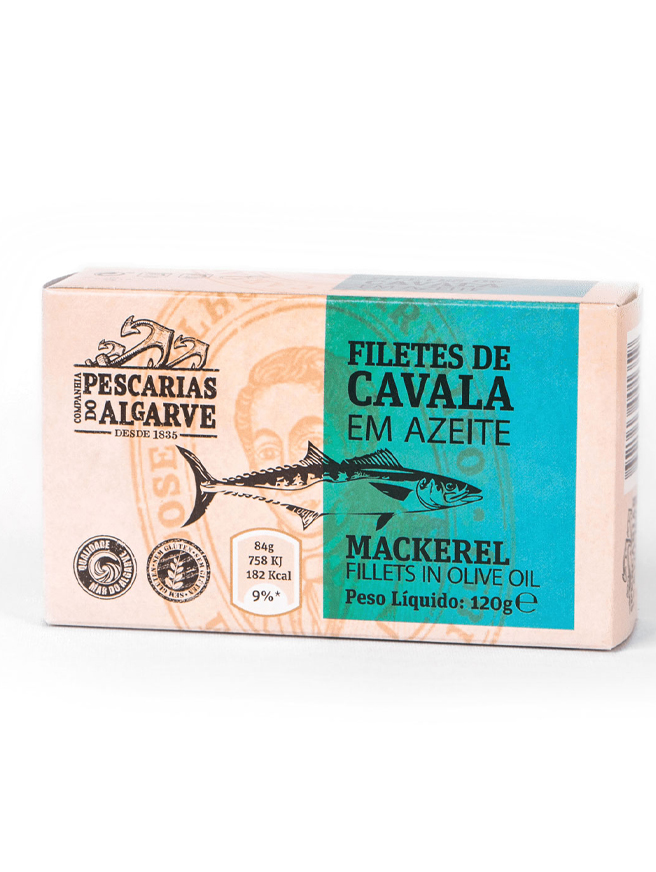Pescarias do Algarve - Fitetes de Cavala em Azeite