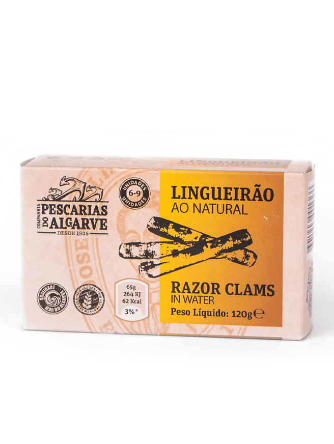 Pescarias do Algarve - Lingueirão ao Natural