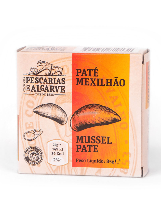 Pescarias do Algarve - Paté de Mexilhão