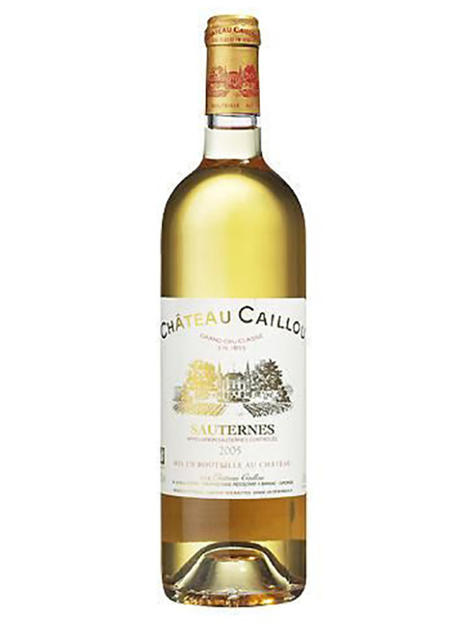 Château Caillou Sauternes Grand Cru Classé Branco 2012