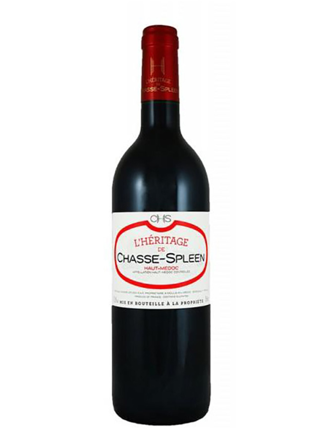 Château L'héritage De Chasse-Spleen Tinto 2015
