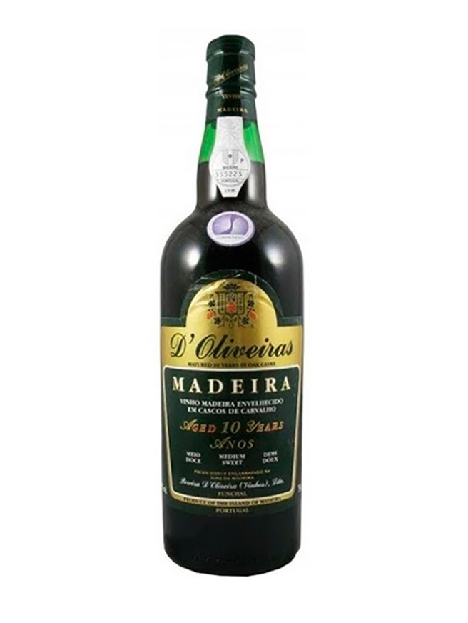 D'Oliveiras 10 Anos Porto Doce Madeira