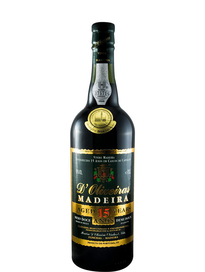 D'Oliveiras 15 Anos Meio Doce Madeira