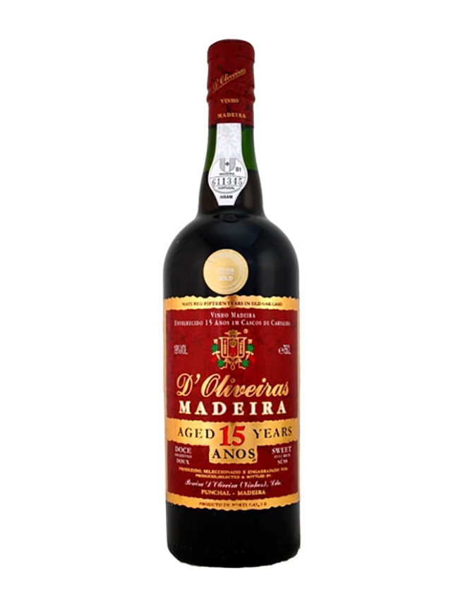 D'Oliveiras 15 Anos Meio Seco Madeira