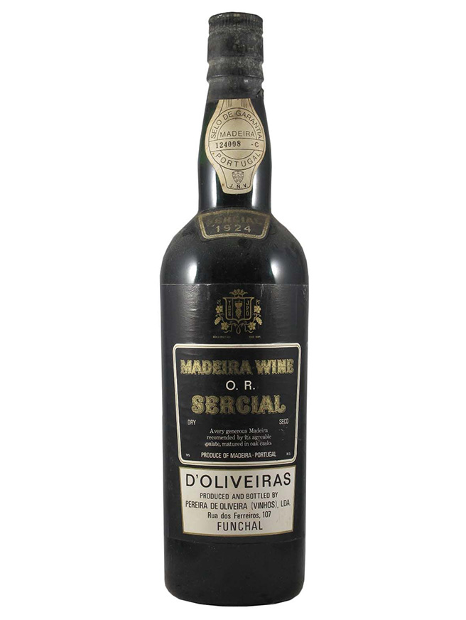 D'Oliveiras 1924 Sercial Madeira