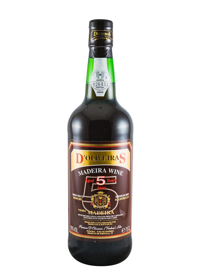 D'Oliveiras 5 Anos Meio Seco Madeira