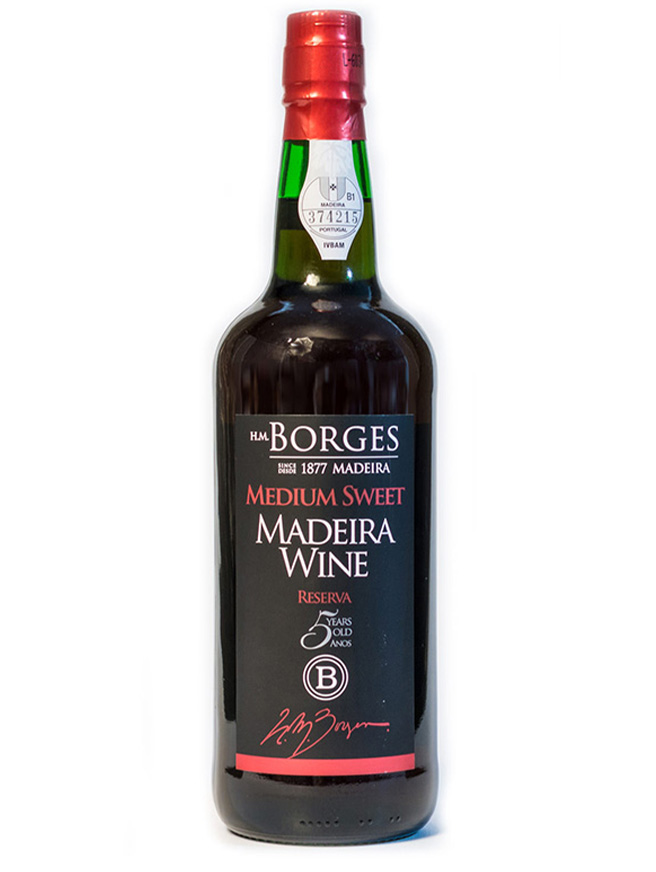 H M Borges Reserva Meio Doce 5 Anos