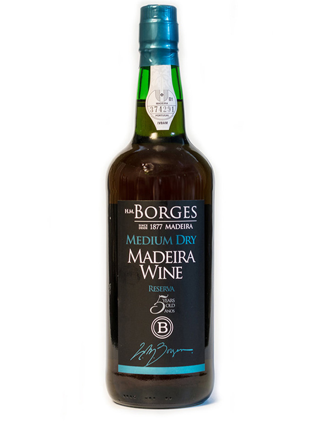 H M Borges Reserva Meio Seco 5 Anos