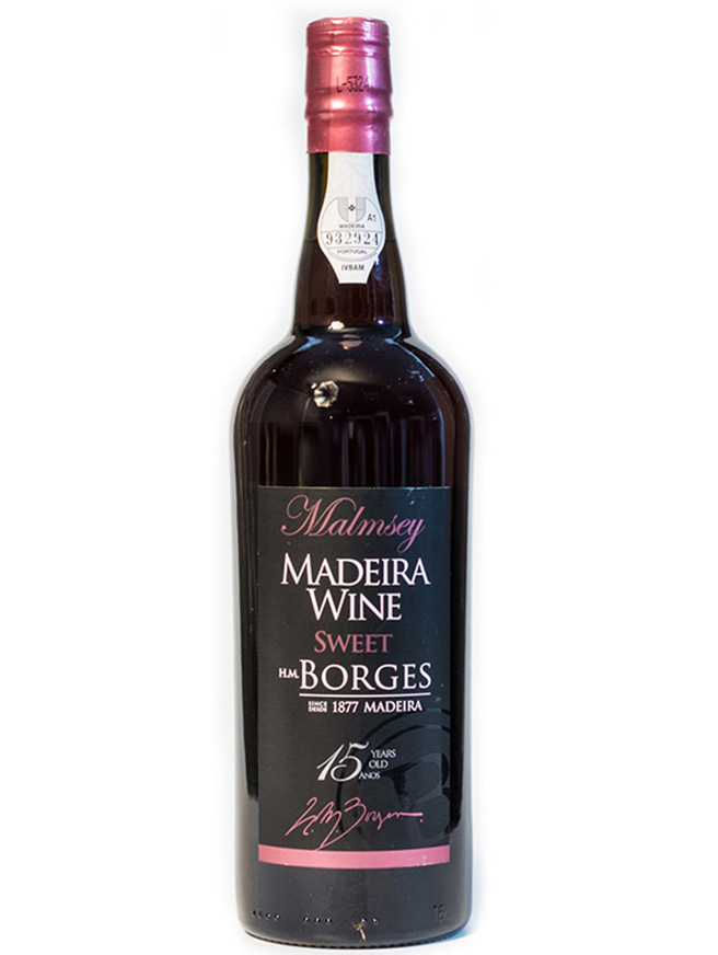 H M Borges Malmsey 15 Anos Madeira