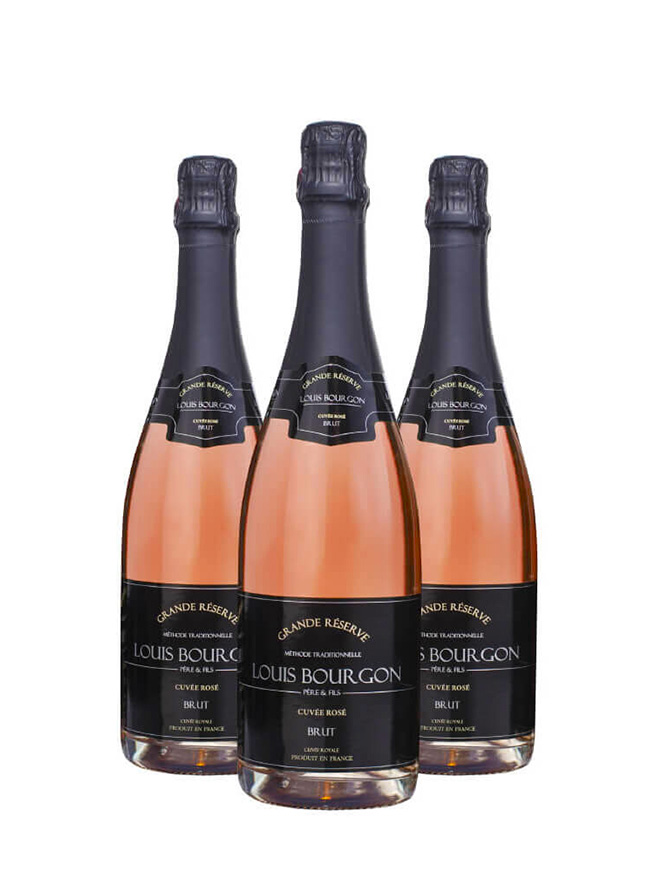 Louis Bourgon Grande Réserve Brut Cuvée Rosé