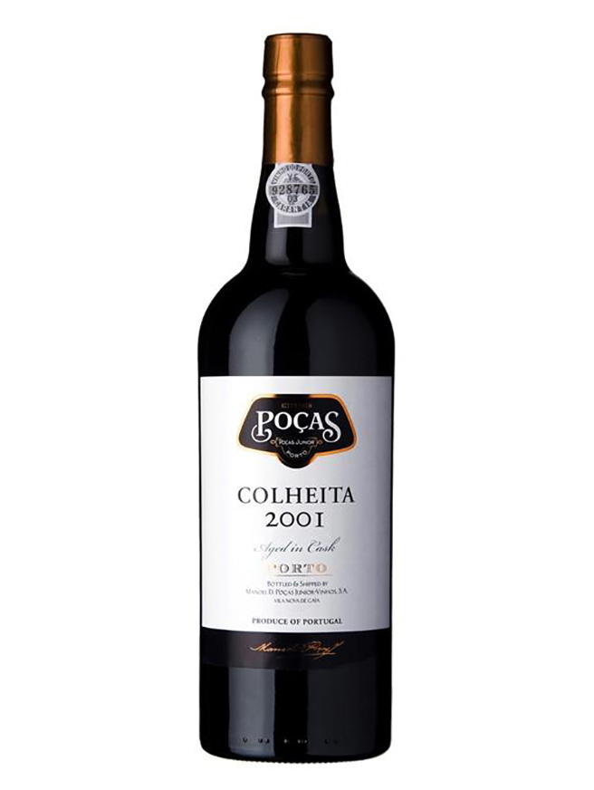 Poças Colheita Porto 2001