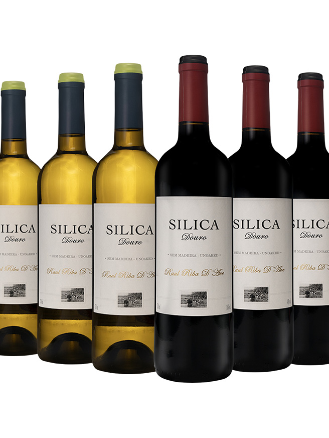 Seleção Douro Raul Riba D'Ave Sílica - 3 Sílica Tinto 2020 + 3 Sílica Branco 2020
