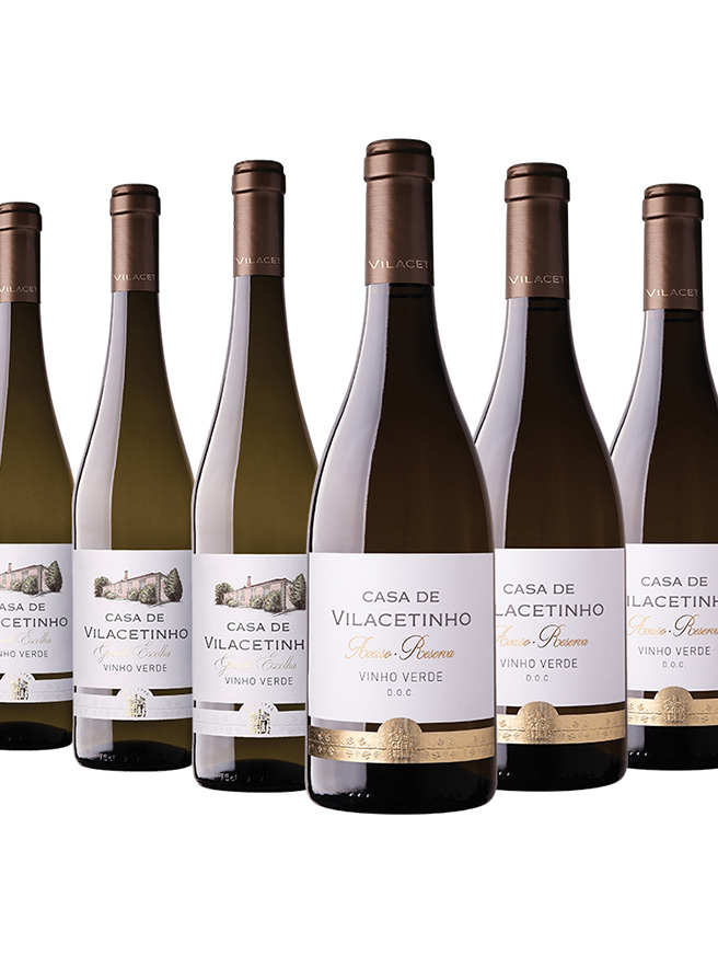 Vilacetinho Premium Branco - 3 Grande Escolha 2018 + 3 Avesso Reserva 2020