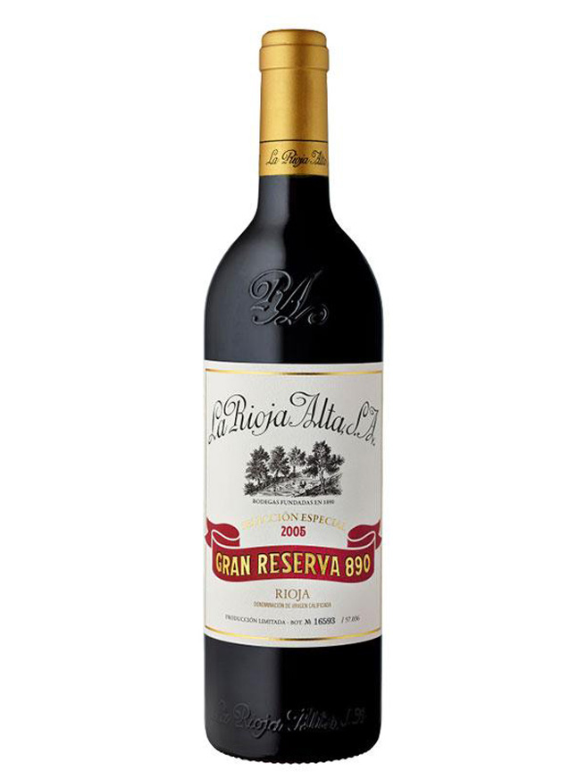 La Rioja Alta Gran Reserva 890 Tinto 2005