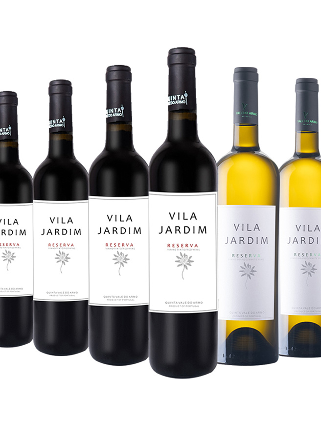 Vila Jardim Reserva-2 Branco + 4 Tinto
