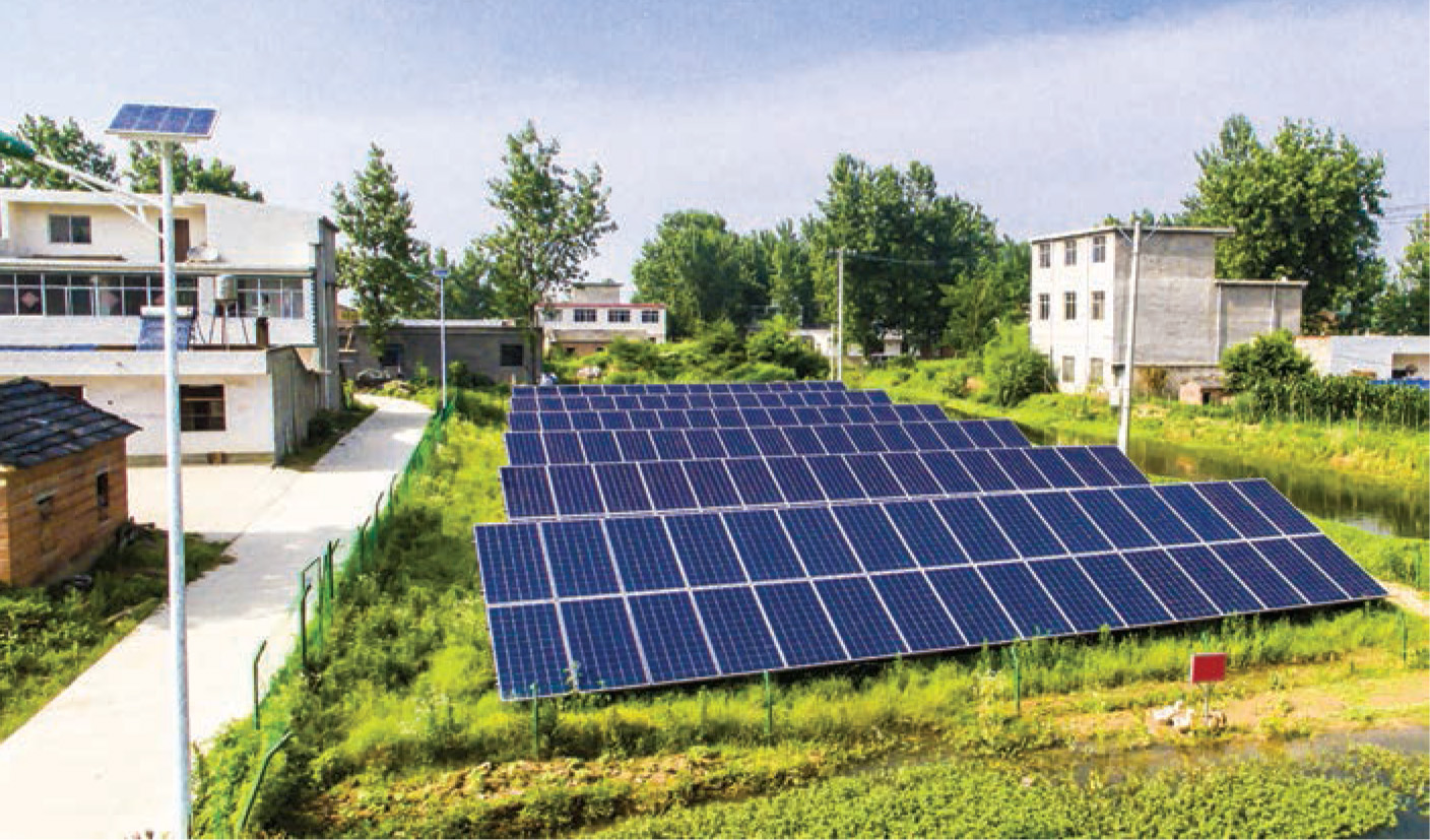 सोलर स्ट्रीट लाइटिंग परियोजना