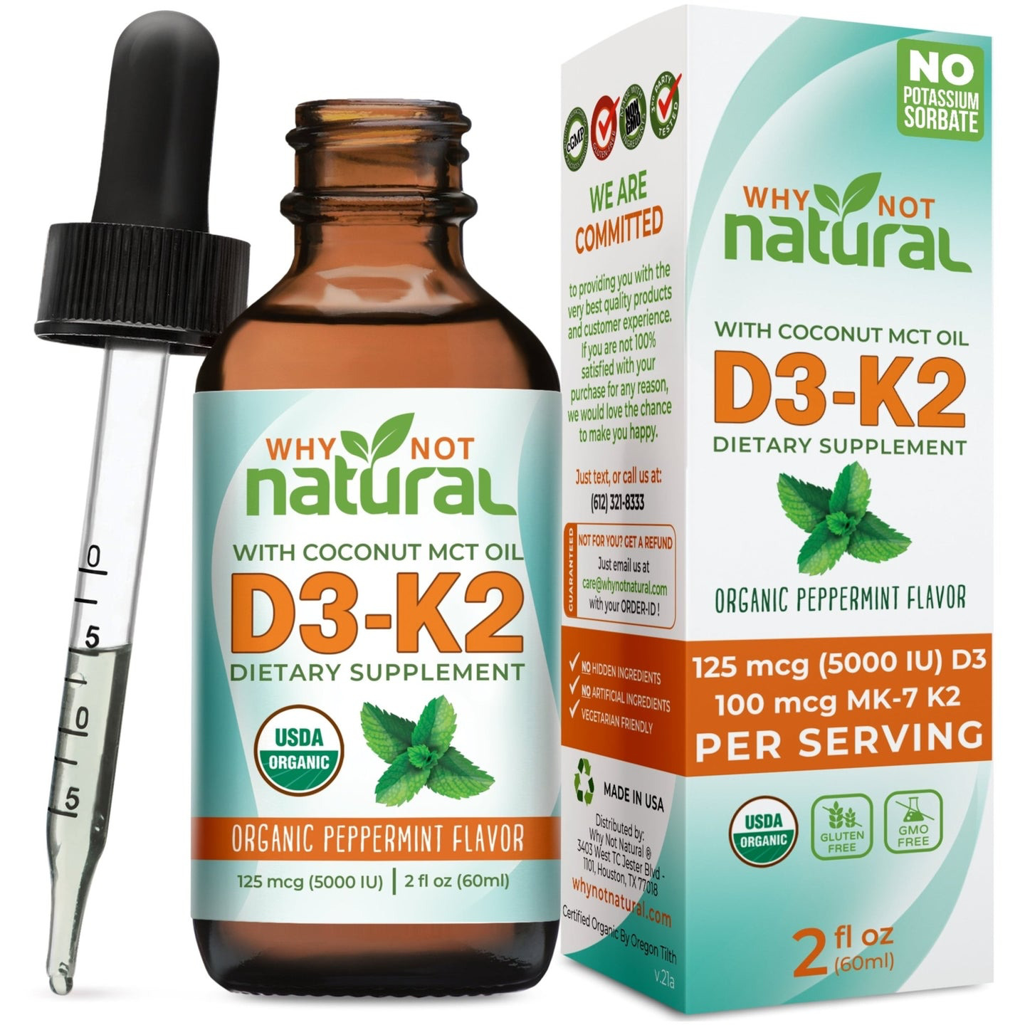 D3–K2 with Coconut MCT Oil