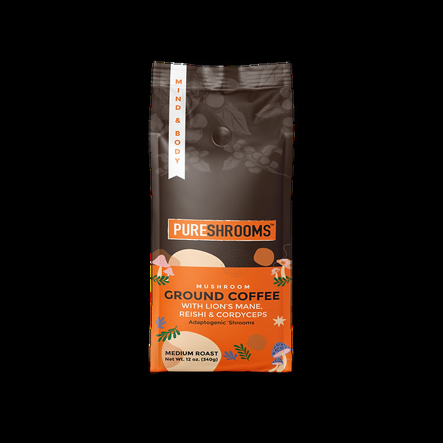 Mushroom Ground Coffee With Lion’s Mane