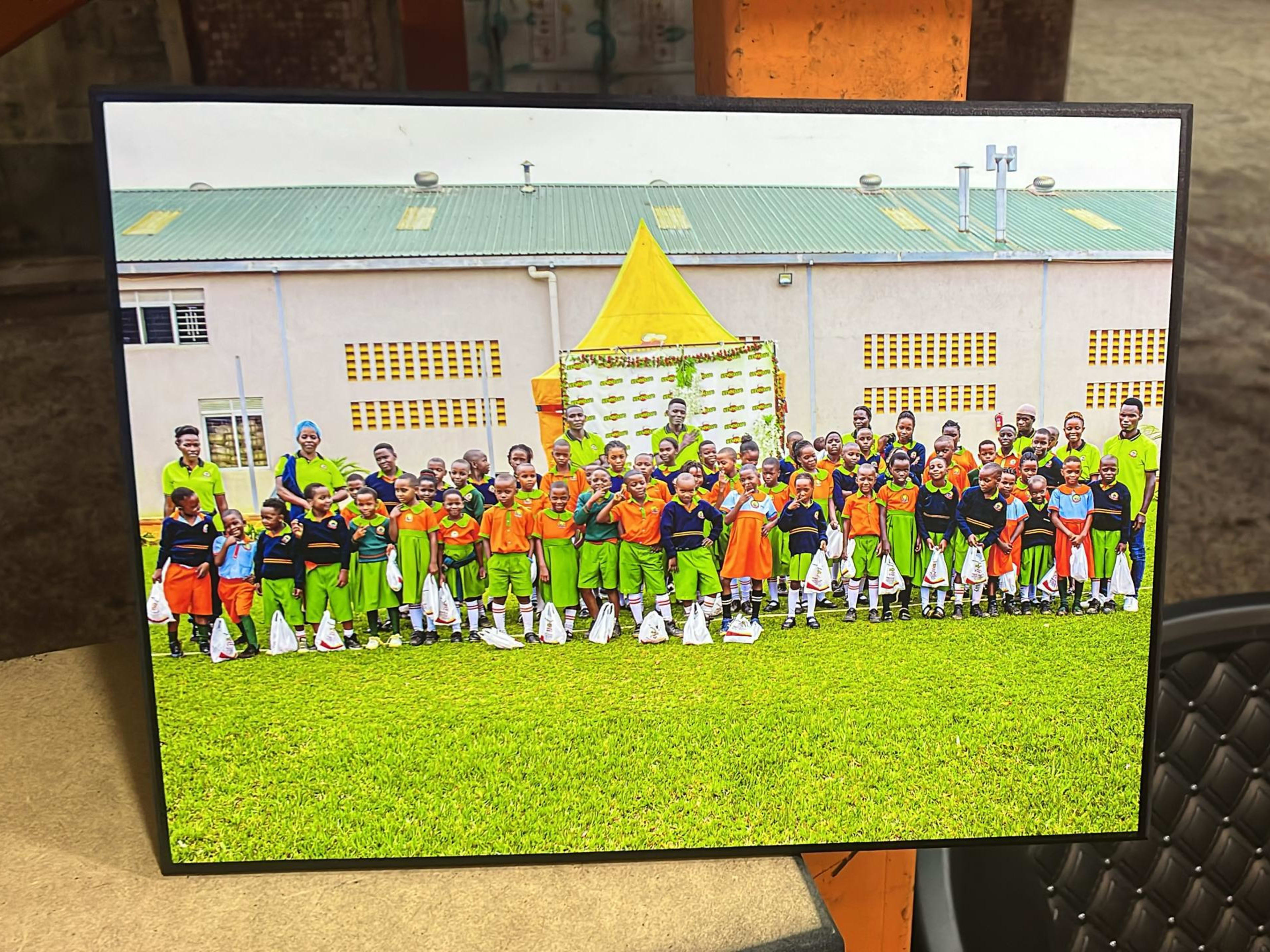 Pupils on the 2025 school tour