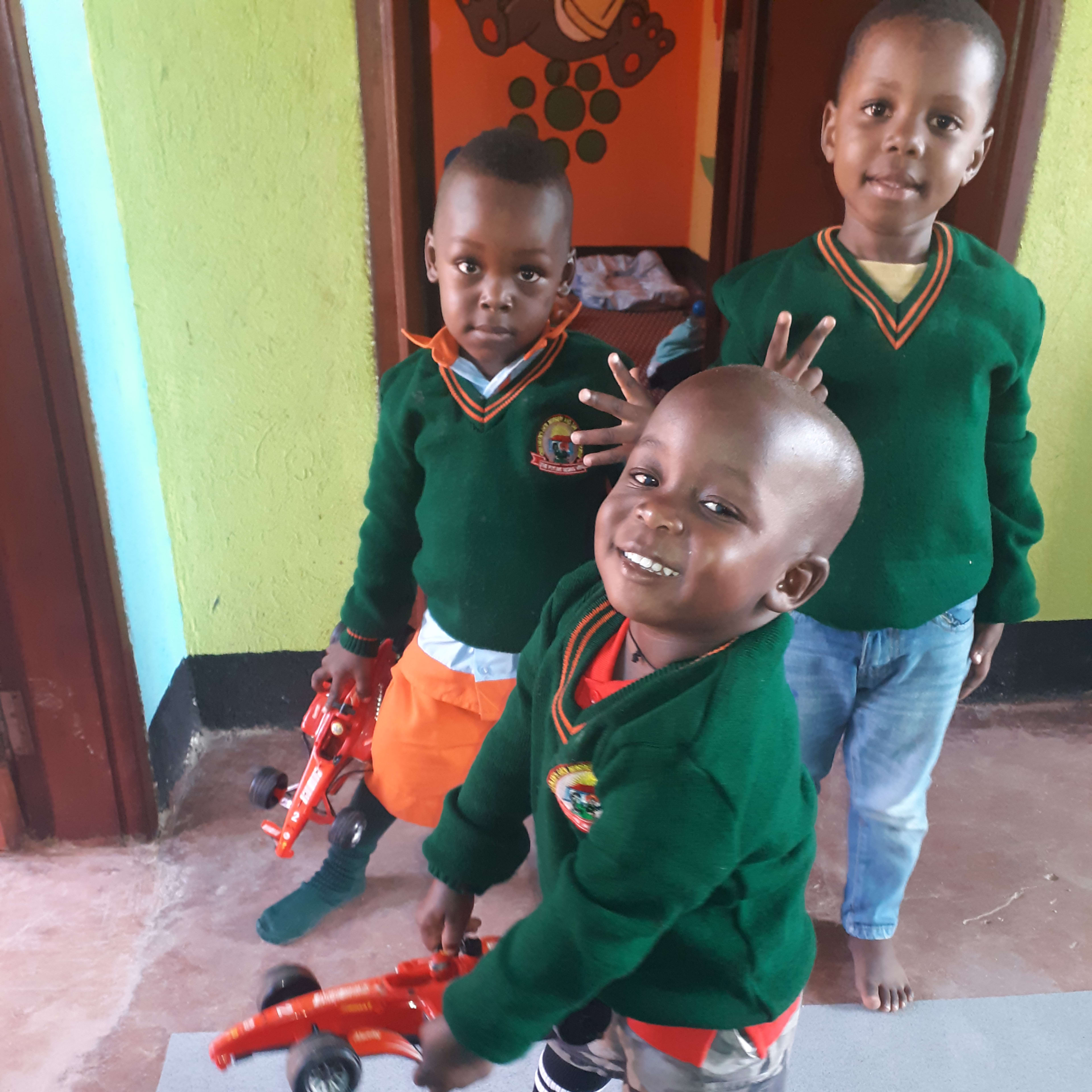 Baby Civic and Herera, two of our pioneer learners