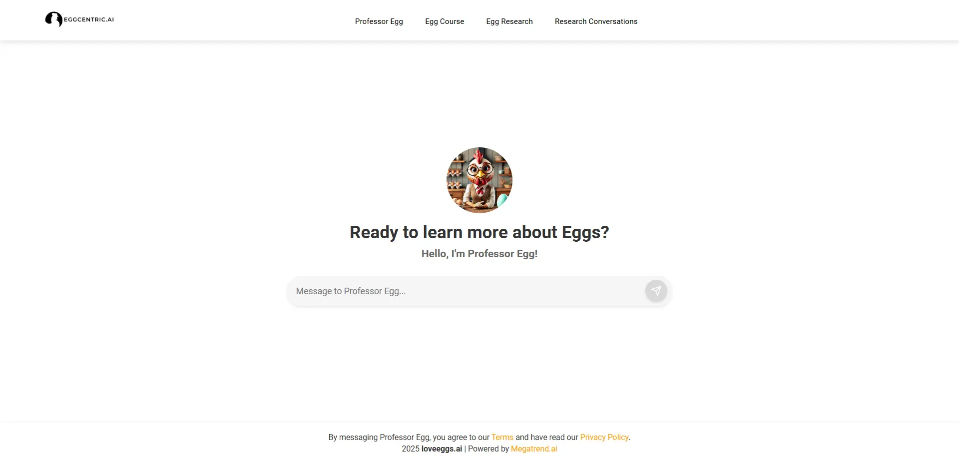The Egg Chatbot