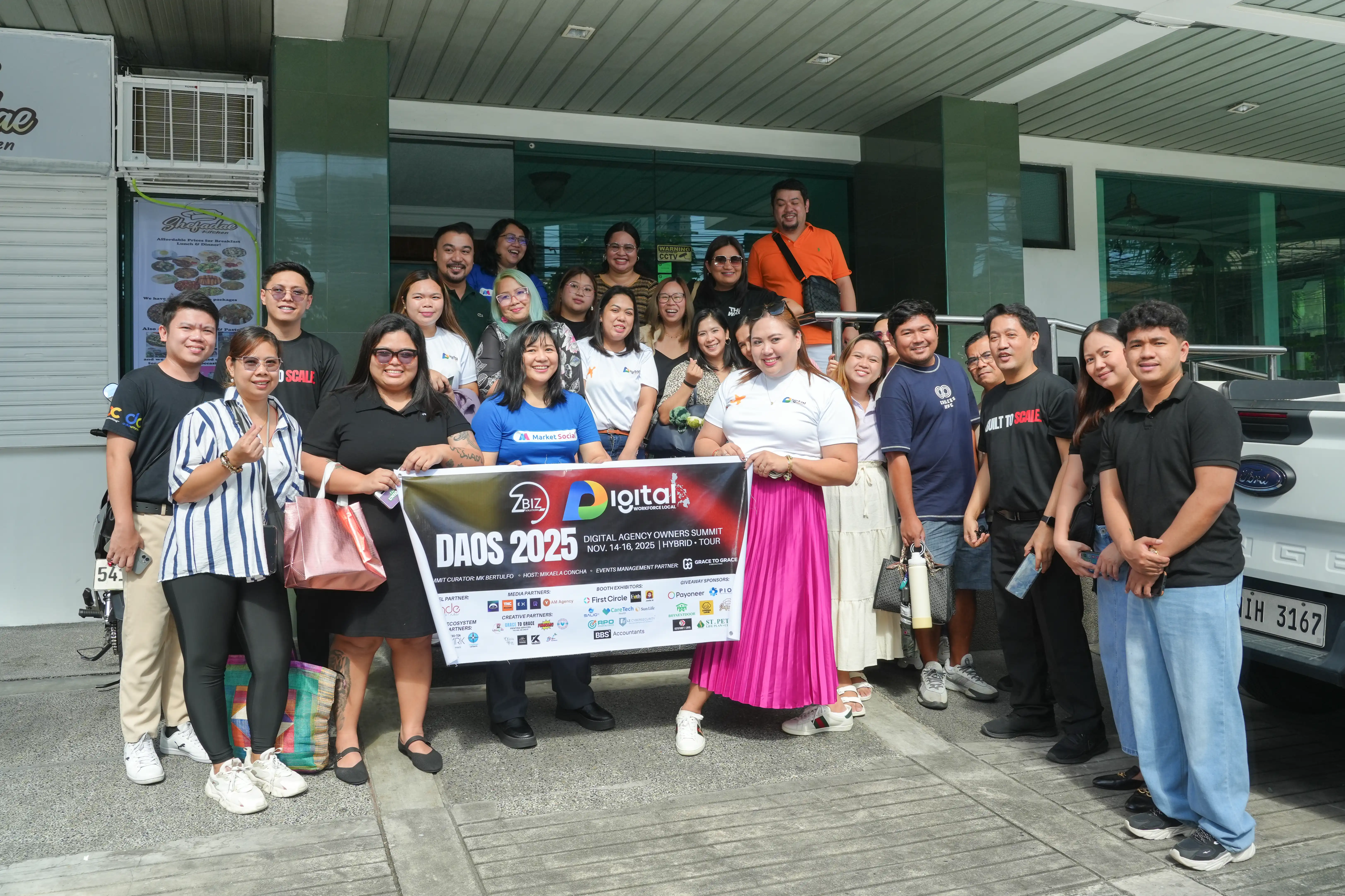 Day 2 Group Photo with Market Social and Ponte Spaces