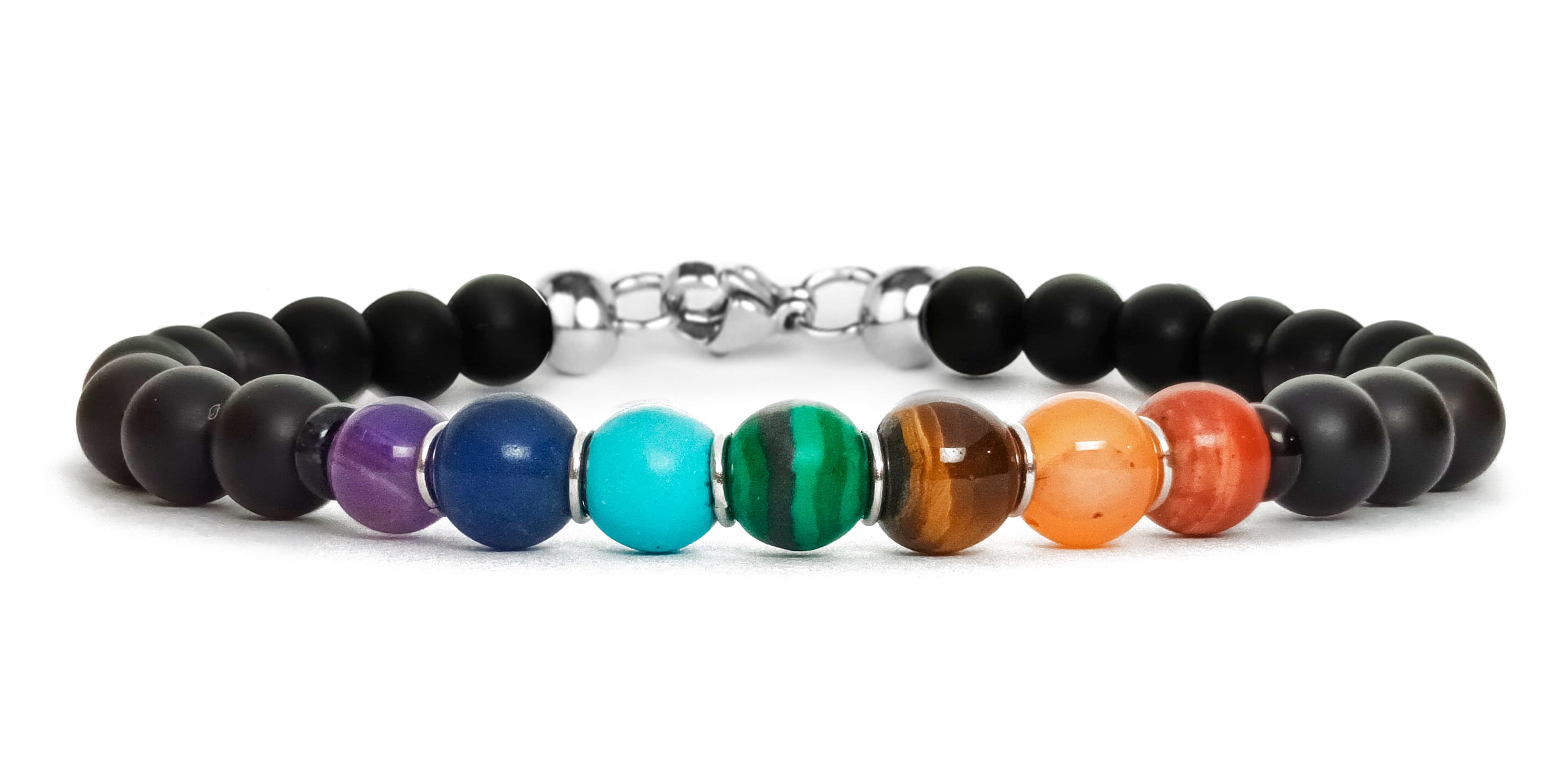 Pulsera con tanza de acero – cierre premium
duradero – NEO MEN