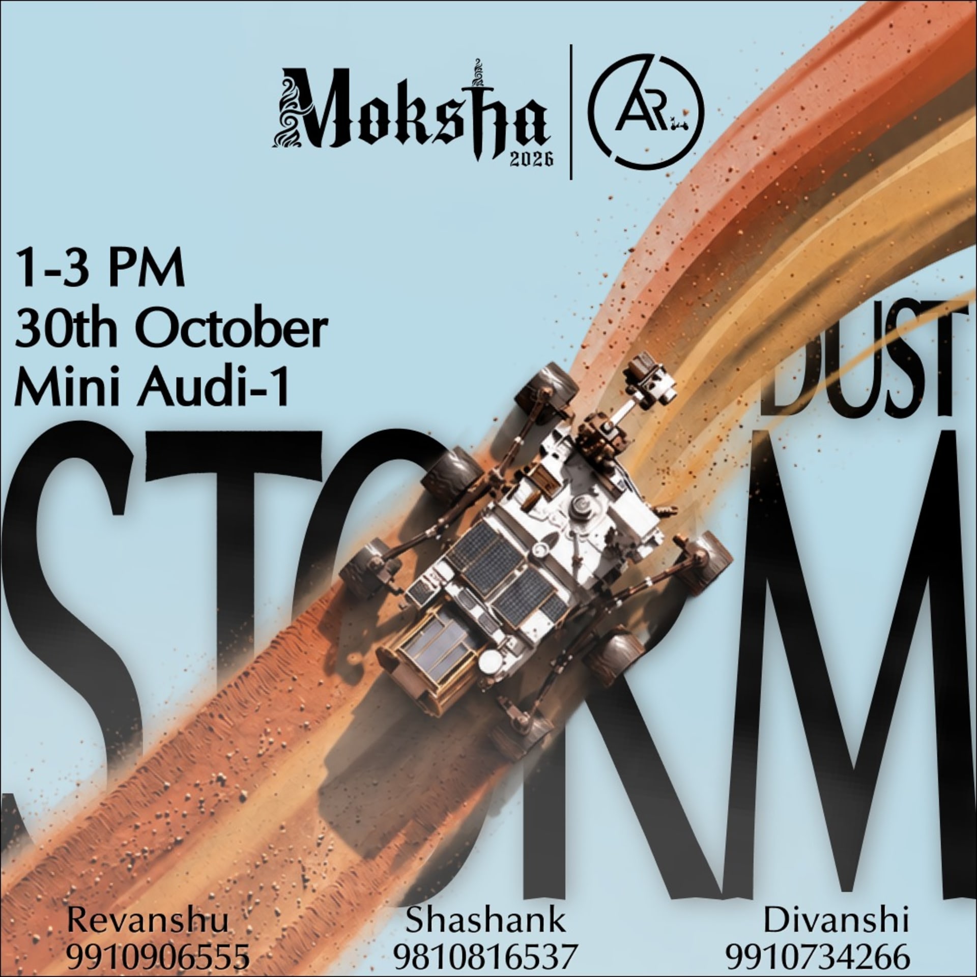 DUST STORM RECOVERY