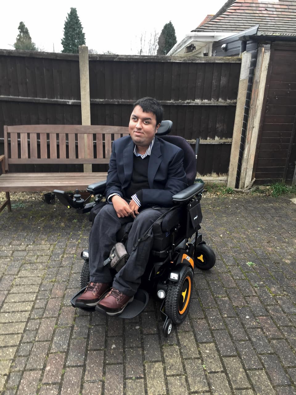 Nirav's Electric Wheelchair