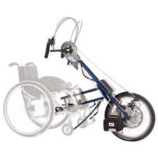 Hand-cycle for a wheelchair