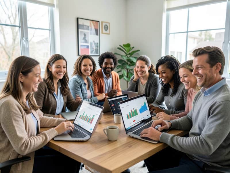 Online Money Making Illustration