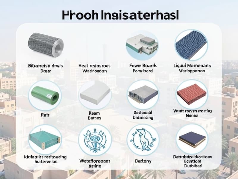 مواد العزل الحراري للأسطح
