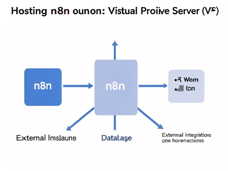 Docker Compose YAML example for n8n