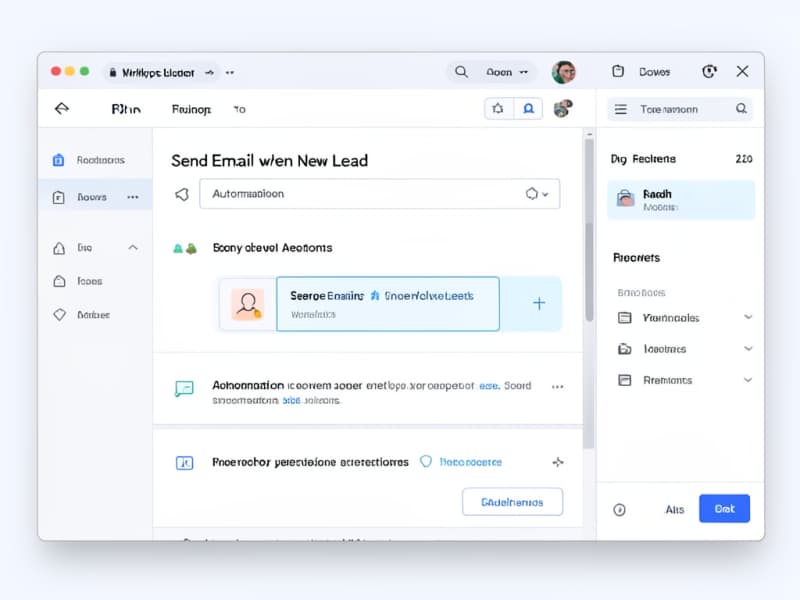 n8n workflow builder interface